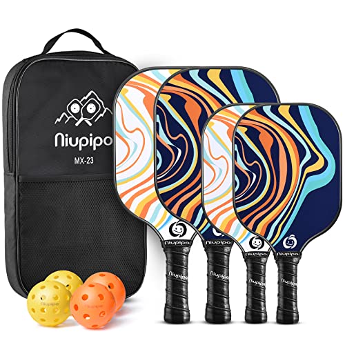 mx 23 parent kids 4 pickleball paddles set 672115